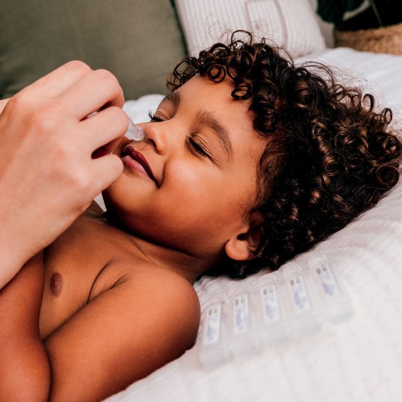 Fyziologické sérum v jednotlivých dávkach