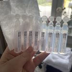 Fyziologické sérum v jednotlivých dávkach