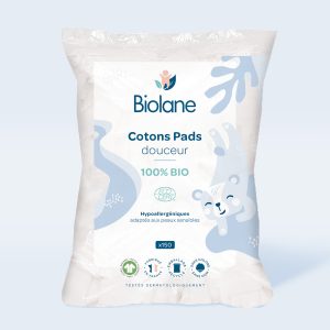 Bio hypoalergénne bavlnené čistiace vankúšiky