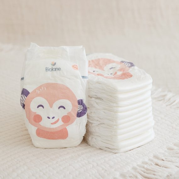 Ekologické plienky veľkosť 3 (4-9 kg), 52 ks