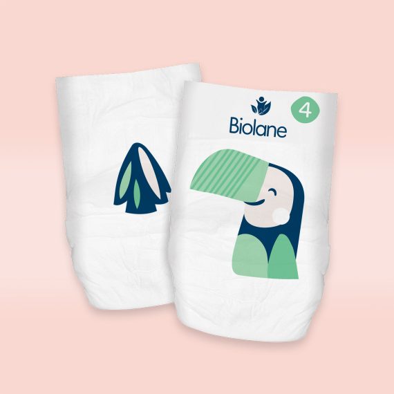 Ekologické plienkové nohavičky 4 (8-15 kg), 42 ks