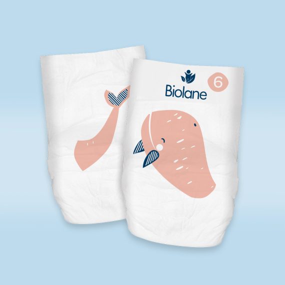 Ekologické plienkové nohavičky 6 (16 a viac kg), 36 ks