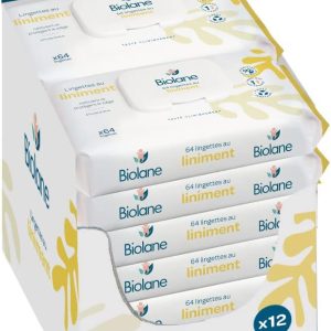 Zvýhodnené balenie utierok na prebaľovanie Liniment sada 12×64 (768 utierok)