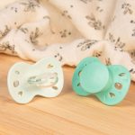 Sada 2 anatomických cumlíkov simple zelené 18M+