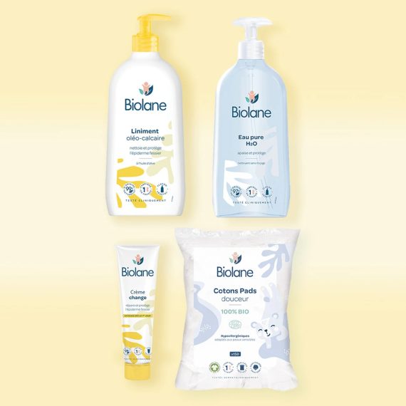 Prebaľovací balíček Biolane – jemná starostlivosť o pokožku bábätka