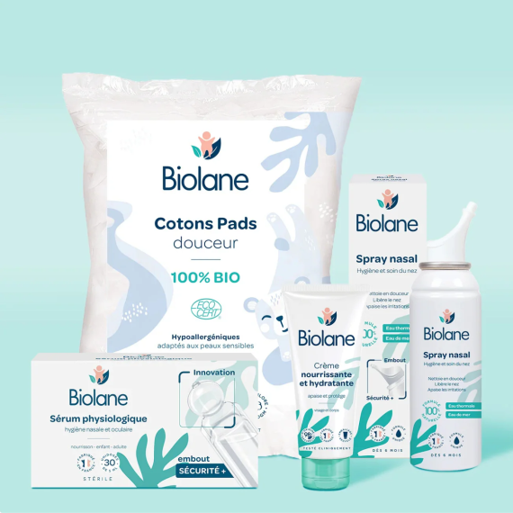 Zimný balíček starostlivosti o pokožku Biolane – hydratácia a ochrana v chlade